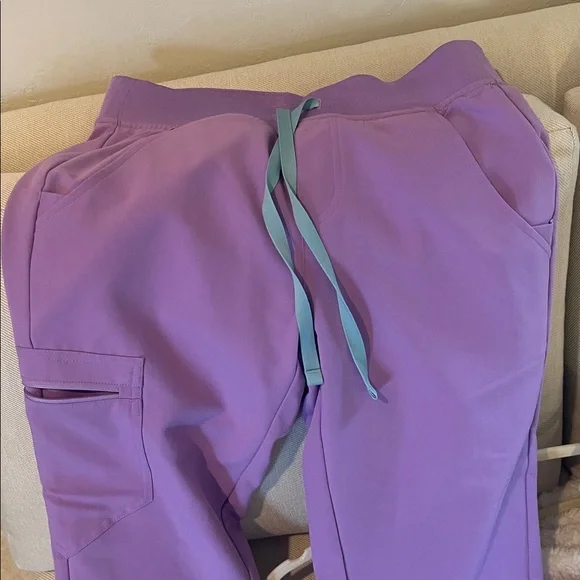 Figs Lilac Dawn Jogger Scrub Pants - Picture 3 of 4